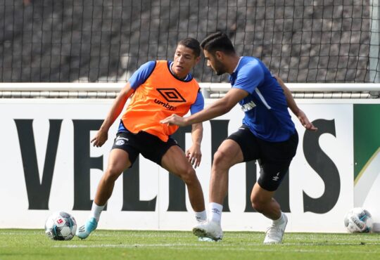 Amine Harit und Ozan Kabak