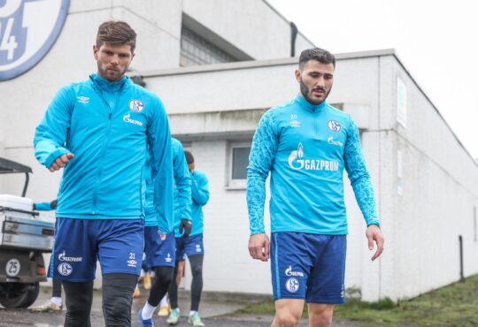 Klaas-Jan Huntelaar und Sead Kolasinac