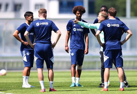 Schalke-Training