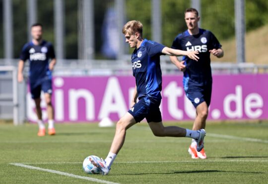 Martin Wasinski im Training beim FC Schalke 04.