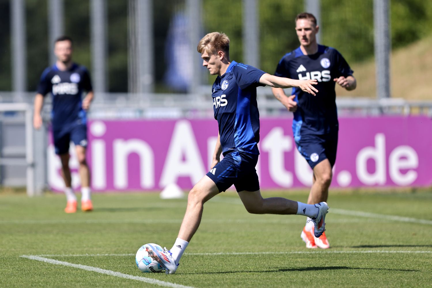 Martin Wasinski im Training beim FC Schalke 04.