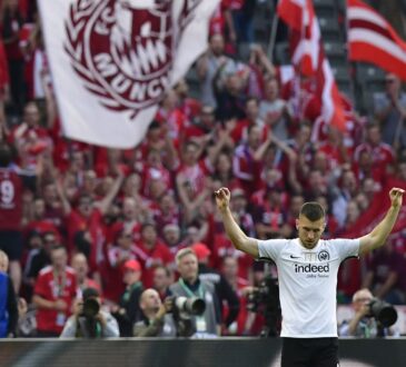 Ante Rebic mit Eintracht Frankfurt im DFB-Pokalfinale 2018 gegen Bayern München.