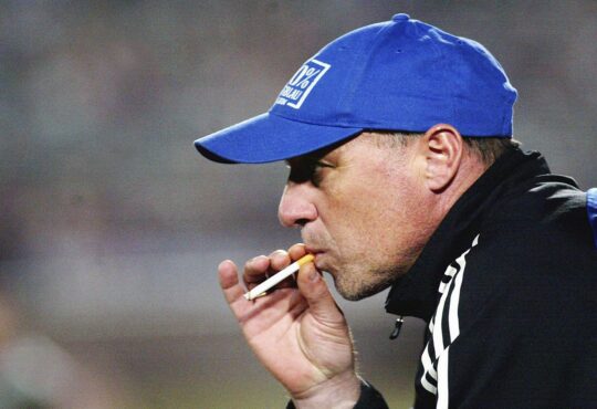 Gerhard Kleppinger als Trainer von FC Schalke 04 II.