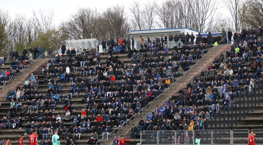Parkstadion des FC Schalke 04 II in Gelsenkirchen.