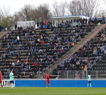 Parkstadion des FC Schalke 04 II in Gelsenkirchen.