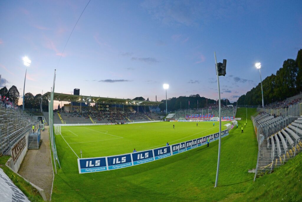 Stadion am Zoo des Wuppertaler SV.