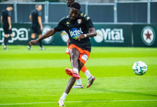 Mamadou Camara Stade Lavalois FOOTBALL : Red Star vs Stade Lavalois - Ligue 2 - Journee 5 - 20/09/2024 BaptisteAutissier/Panoramic PUBLICATIONxNOTxINxFRAxBEL