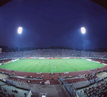 Flutlicht im Parkstadion