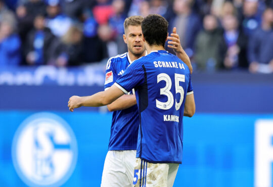Simon Terodde und Marcin Kaminski