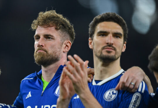Ralf Fährmann und Marcin Kaminski