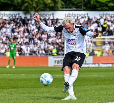 GER, 2. BL, SSV Ulm 1846 vs SC Preussen M¸nster / 18.05.2025, Donaustadion, Ulm, GER, 2. BL, SSV Ulm 1846 vs SC Preussen M¸nster, im Bild Philipp Strompf SSV Ulm, 32 *** GER, 2 BL, SSV Ulm 1846 vs SC Preussen M¸nster 18 05 2025, Donaustadion, Ulm, GER, 2 BL, SSV Ulm 1846 vs SC Preussen M¸nster, in the picture Philipp Strompf SSV Ulm, 32 nordphotoxGmbHx/xHafner nph00200