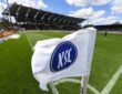 Logo oder Wappen des Karlsruher SC im Wildparkstadion