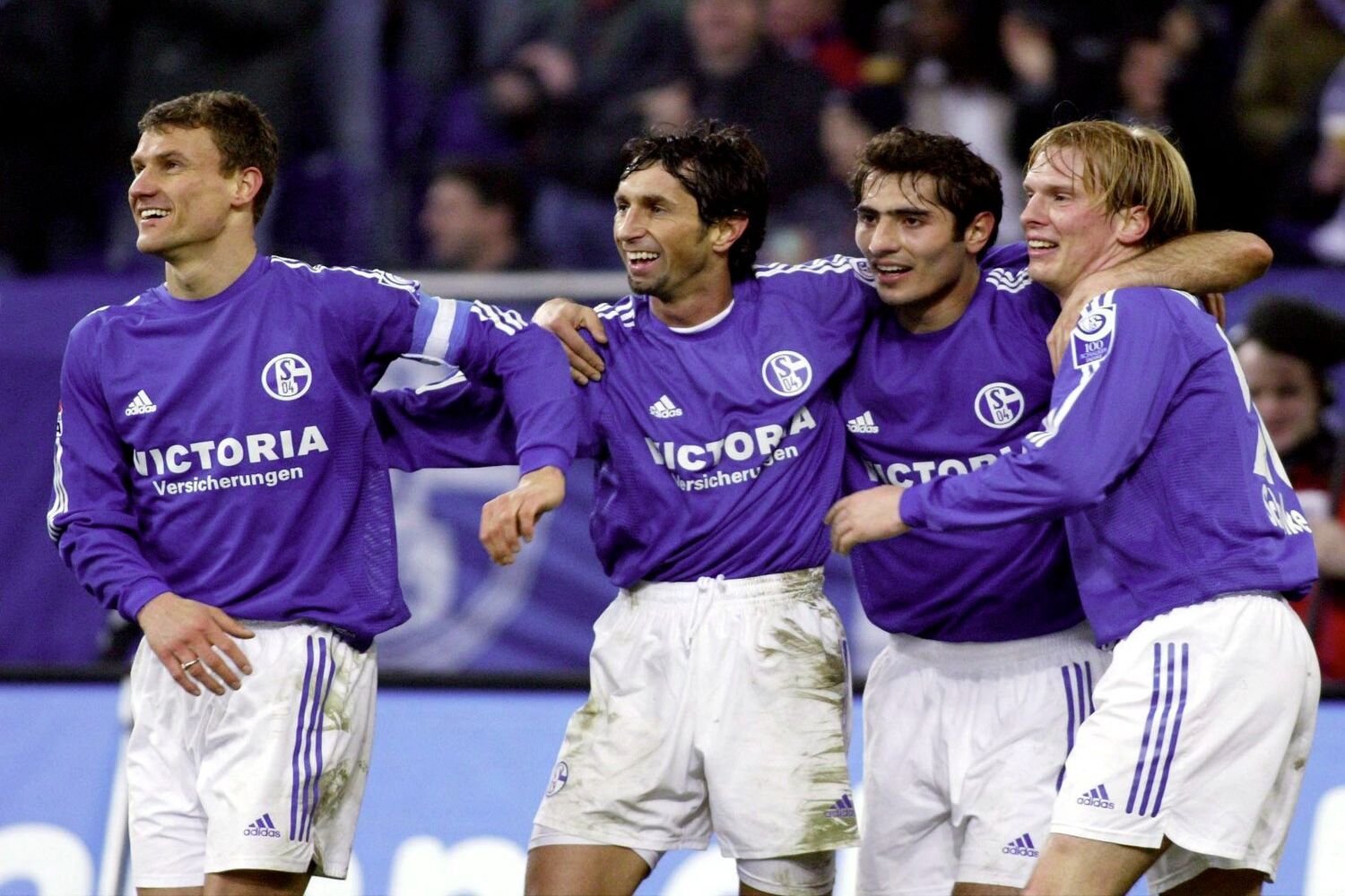 Ebbe Sans, Edi Glieder, Hamit Altintop, Christian Poulsen