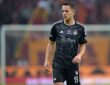 ISTANBUL - Amir Hadziahmetovic of Besiktas JK during the Turkish Super Lig match between Galatasaray AS and Besiktas AS at Rams Global Stadium on October 21, 2023 in Istanbul, Turkey. ANP Hollandse Hoogte GERRIT VAN COLOGNE Turkish Super Lig 2023/2024 xVIxANPxSportx/xGerritxvanxKeulenxIVx 482292520 originalFilename: 482292520.jpg