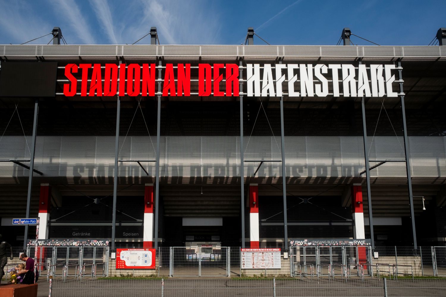 Stadion an der Hafenstraße RW Essen