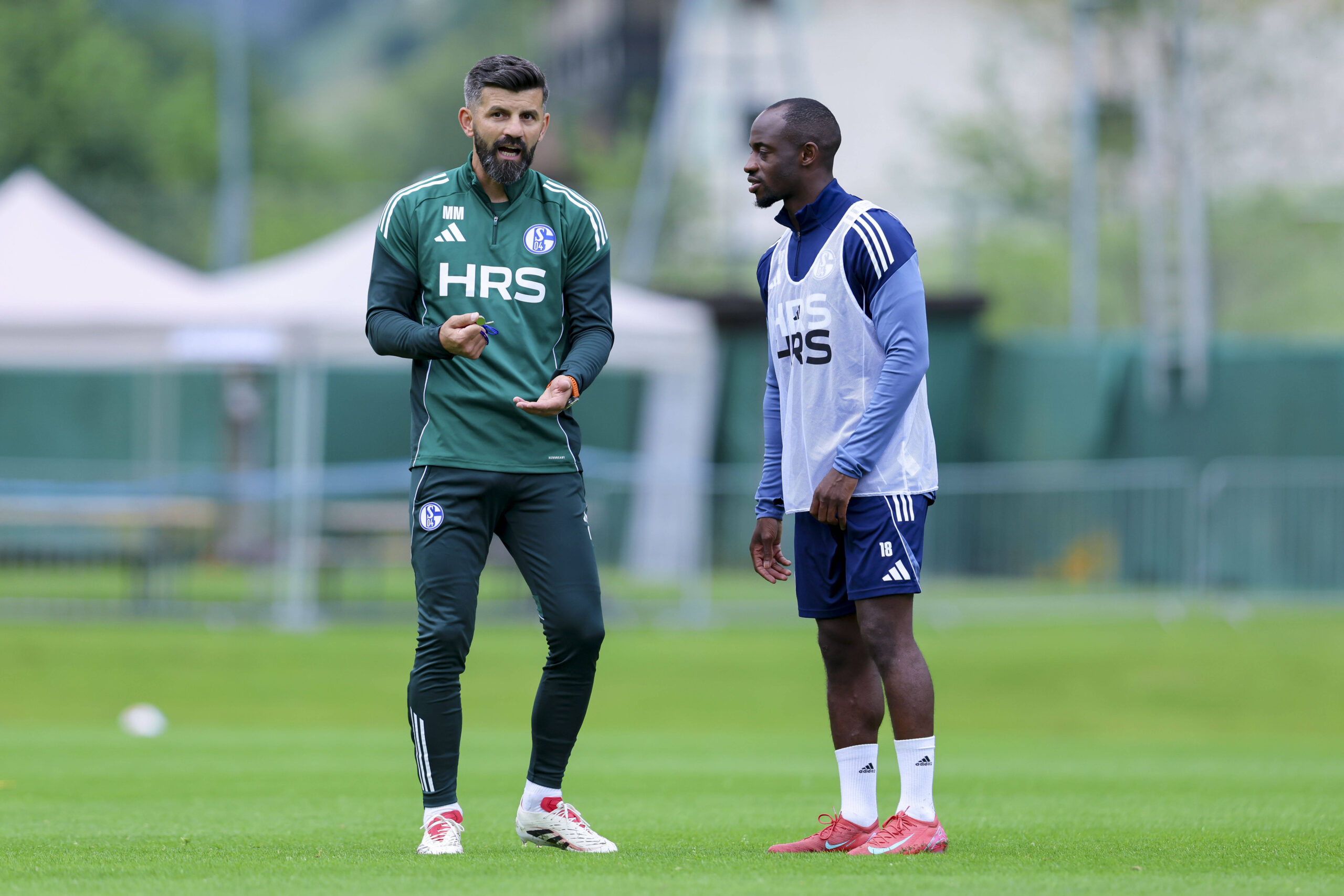 Miron Muslic und Christopher Antwi-Adjei