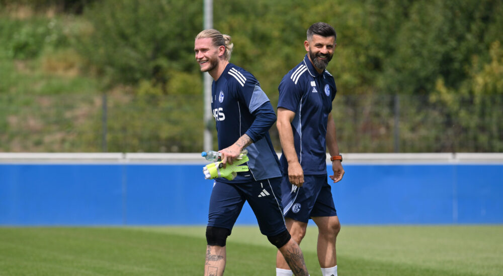 Loris Karius und Miron Muslic