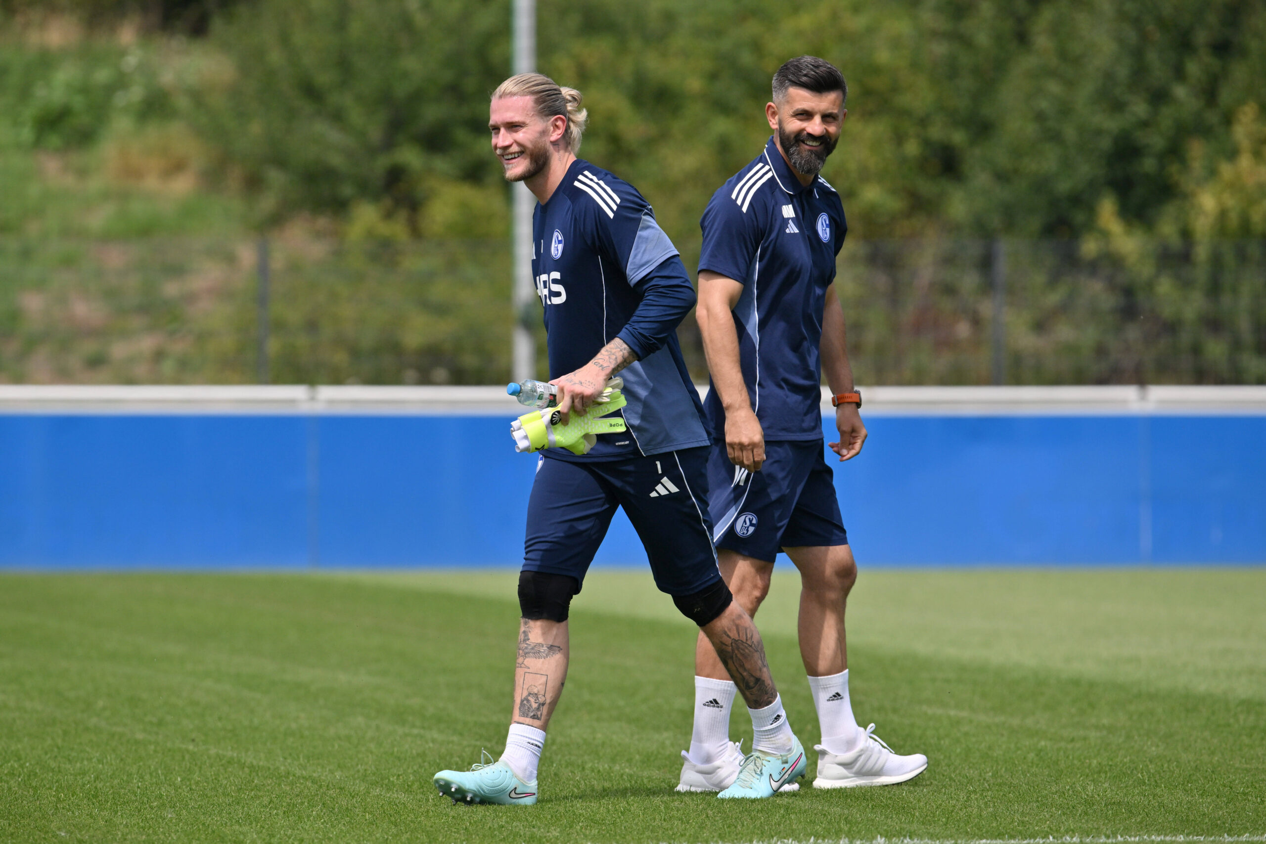 Loris Karius und Miron Muslic