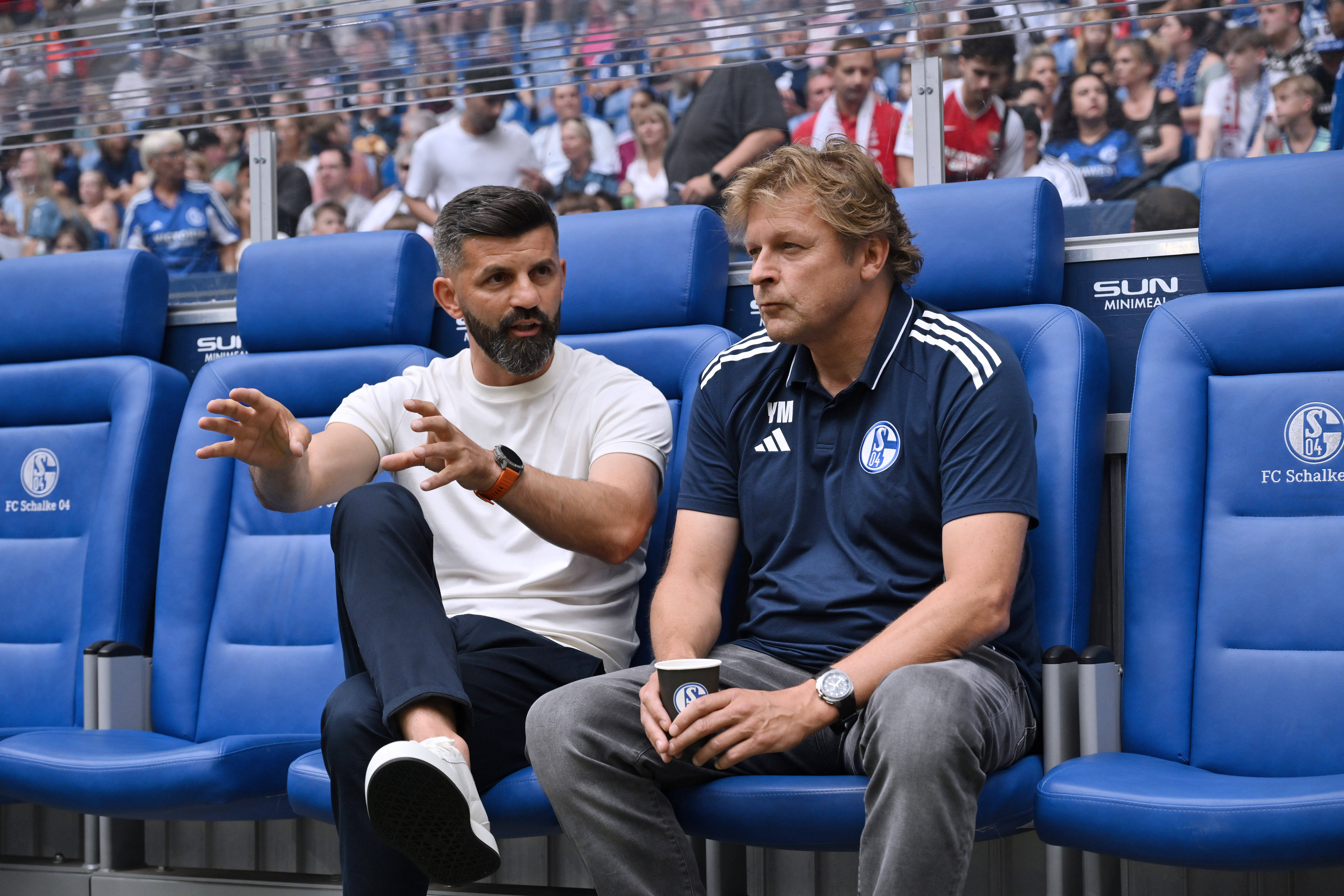 Miron Muslic und Youri Mulder