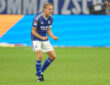 Gelsenkirchen, Deutschland, 01.08.25: Timo Becker FC Schalke 04 gestikuliert, Gestik nach dem Spiel der 2. Bundesliga zwischen FC Schalke 04 - Hertha BSC Berlin in der Veltins-Arena am 01. August 2025 in Gelsenkirchen, Deutschland. Gelsenkirchen Veltins-Arena Germany *** Gelsenkirchen, Germany, 01 08 25 Timo Becker FC Schalke 04 gestures, gestures after the 2 Bundesliga match between FC Schalke 04 Hertha BSC Berlin at the Veltins Arena on August 01, 2025 in Gelsenkirchen, Germany Gelsenkirchen Veltins Arena Germany Copyright: xStefanxBrauer/Brauer-Fotoagenturx