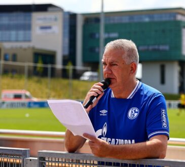 Stadionsprecher Dirk Oberschulte-Beckmann