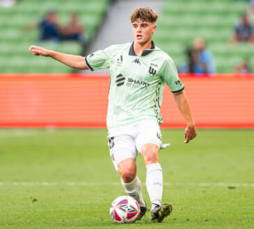 A-League Men Melbourne Victory vs Western United in Melbourne, Australia - 10 Jan 2025 Western United s Dylan Leonard seen in action during the A-League game between Melbourne Victory FC and Western United FC at AAMI Park. Final score Western United 4:3 Melbourne Victory Melbourne Australia Copyright: xOlivierxRachonx/xSOPAxImagesx AL-Victory-WesternUnited-64386-olivierrachon