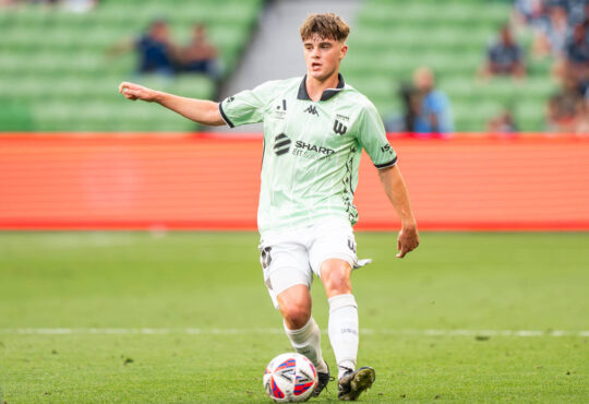 A-League Men Melbourne Victory vs Western United in Melbourne, Australia - 10 Jan 2025 Western United s Dylan Leonard seen in action during the A-League game between Melbourne Victory FC and Western United FC at AAMI Park. Final score Western United 4:3 Melbourne Victory Melbourne Australia Copyright: xOlivierxRachonx/xSOPAxImagesx AL-Victory-WesternUnited-64386-olivierrachon