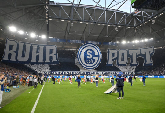 Fanchoreografie der Schalker Ultras