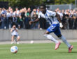 Christian Gomis FC Schalke 04 05.09.2025, Fussball, Testspiel, Borussia Mˆnchengladbach - FC Schalke 04 2:0 Moenchengladbach Fohlenstadion Nordrhein Westfalen Deutschland *** Christian Gomis FC Schalke 04 05 09 2025, Football, Test match, Borussia Mˆnchengladbach FC Schalke 04 2 0 Moenchengladbach Fohlenstadion Nordrhein Westfalen Germany Team2