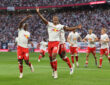 20.09.2025, xtgx, Fussball 1. Bundesliga, RB Leipzig - 1. FC Kˆln emspor, v.l. Assan Ouedraogo Leipzig, 20 Jubel, Torjubel, jubelt ueber das Tor, celebrate the goal, celebration DFL/DFB REGULATIONS PROHIBIT ANY USE OF PHOTOGRAPHS as IMAGE SEQUENCES and/or QUASI-VIDEO Leipzig *** 20 09 2025, xtgx, Fuﬂball 1 Bundesliga, RB Leipzig 1 FC Kˆln emspor, v l Assan Ouedraogo Leipzig, 20 Jubel, Torjubel, jubelt ueber das Tor, celebrate the goal, celebration DFL DFB REGULATIONS PROHIBIT ANY USE OF PHOTOGRAPHS as IMAGE SEQUENCES and or QUASI VIDEO Leipzig