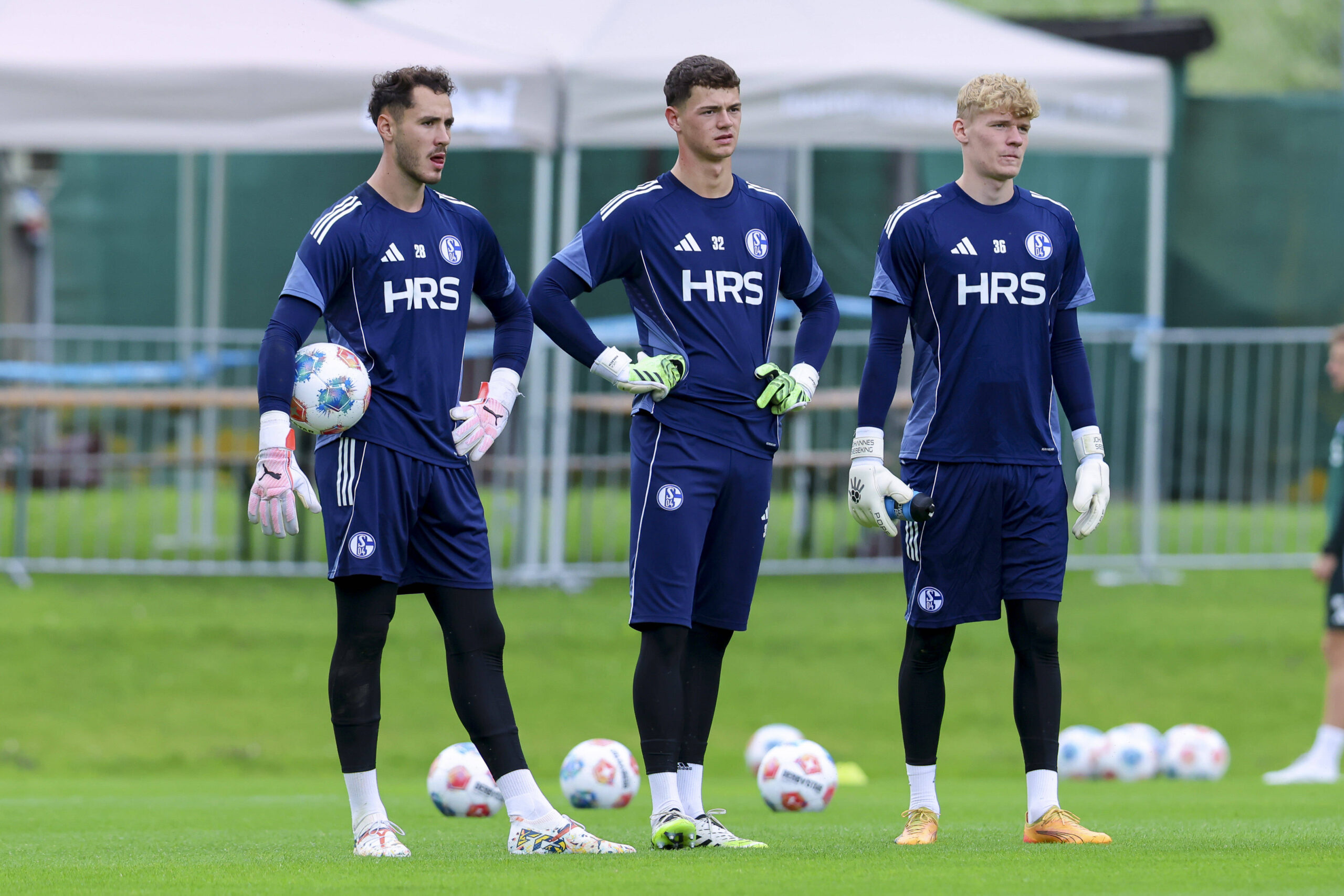Justin Heekeren, Luca Podlech und Johannes Siebeking