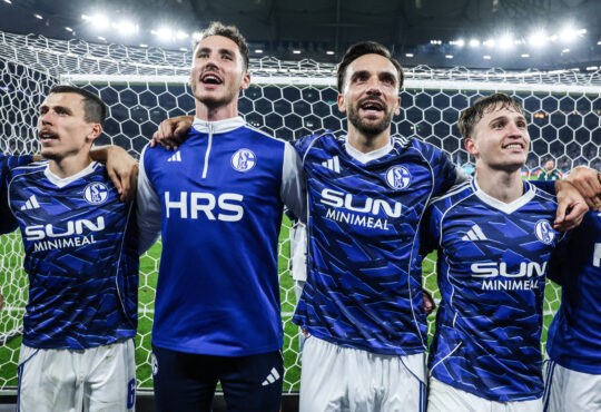 Ron Schallenberg, Justin Heekeren, Kenan Karaman und Vitalie Becker