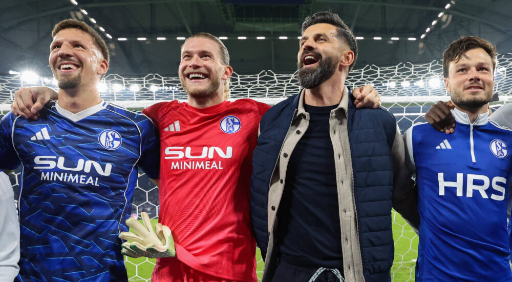 Janik Bachmann, Loris Karius, Miron Muslic und Adrian Gantenbein