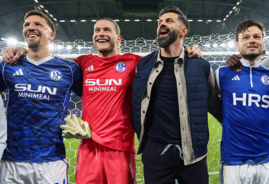 Janik Bachmann, Loris Karius, Miron Muslic und Adrian Gantenbein