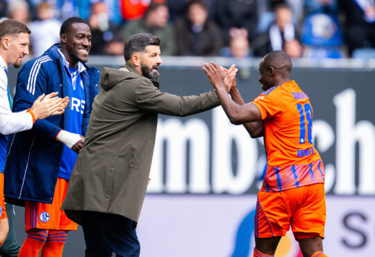 Miron Muslic und Christopher Antwi-Adjei