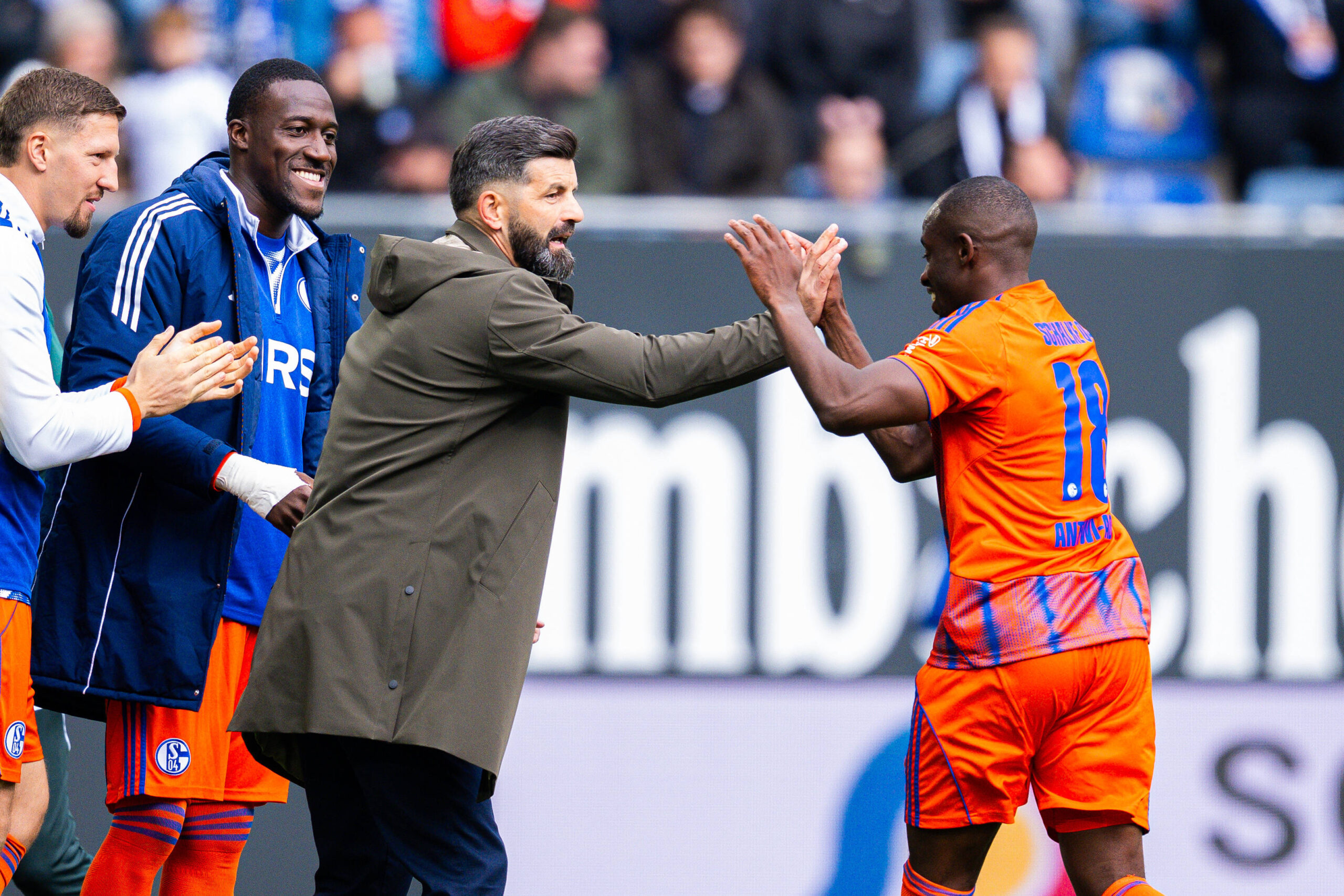 Miron Muslic und Christopher Antwi-Adjei