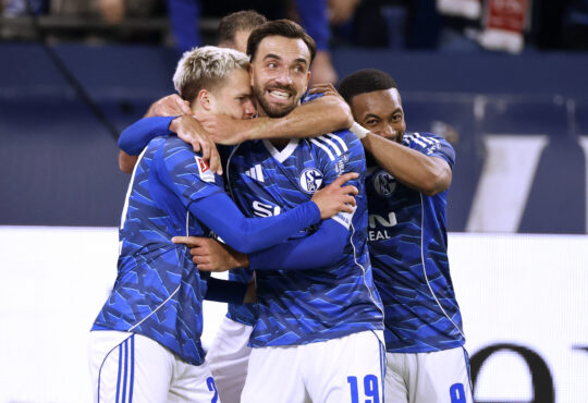 Finn Porath, Kenan Karaman und Moussa Sylla