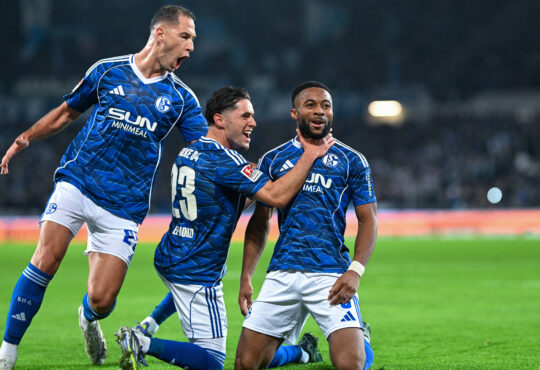Nikola Katic, Soufiane El-Faouzi und Moussa Sylla