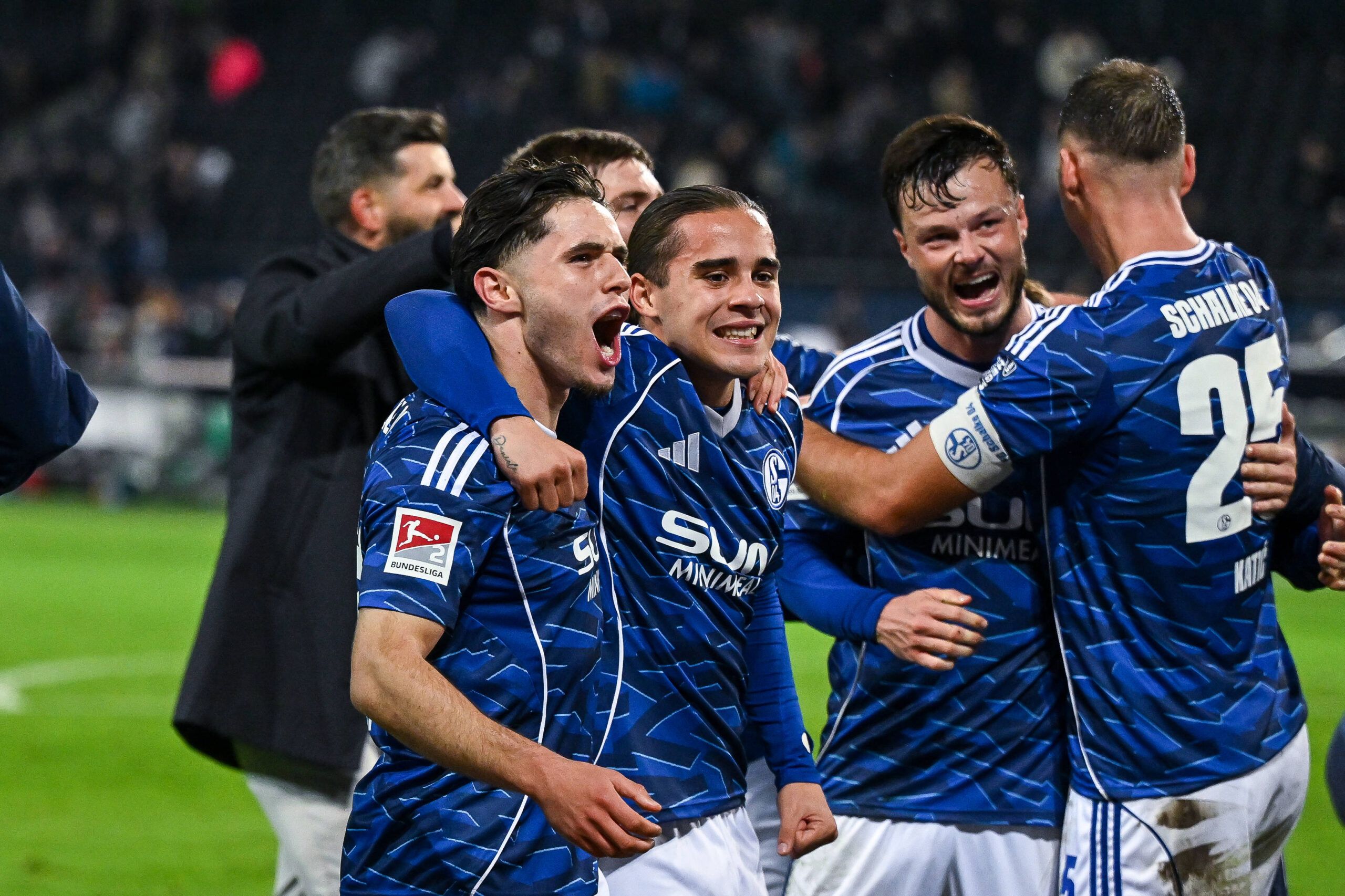 Soufiane El-Faouzi, Mauro Zalazar, Adrian Gantenbein und Nikola Katic