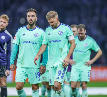 Ralf Fährmann, Kenan Karaman und Simon Terodde