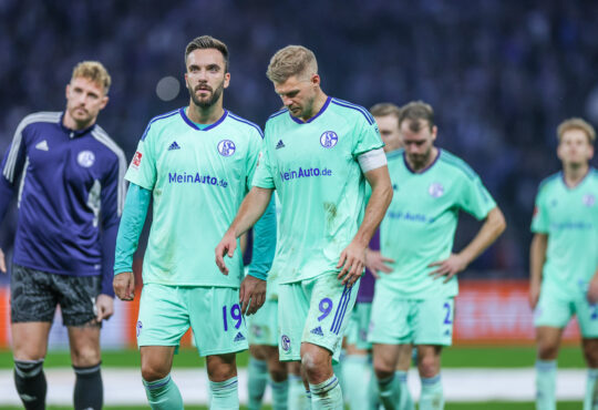 Ralf Fährmann, Kenan Karaman und Simon Terodde