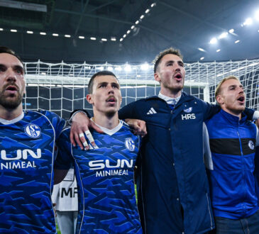 Kenan Karaman, Ron Schallenberg, Justin Heekeren, Timo Becker und Henning Matriciani