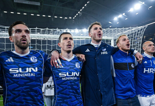 Kenan Karaman, Ron Schallenberg, Justin Heekeren, Timo Becker und Henning Matriciani