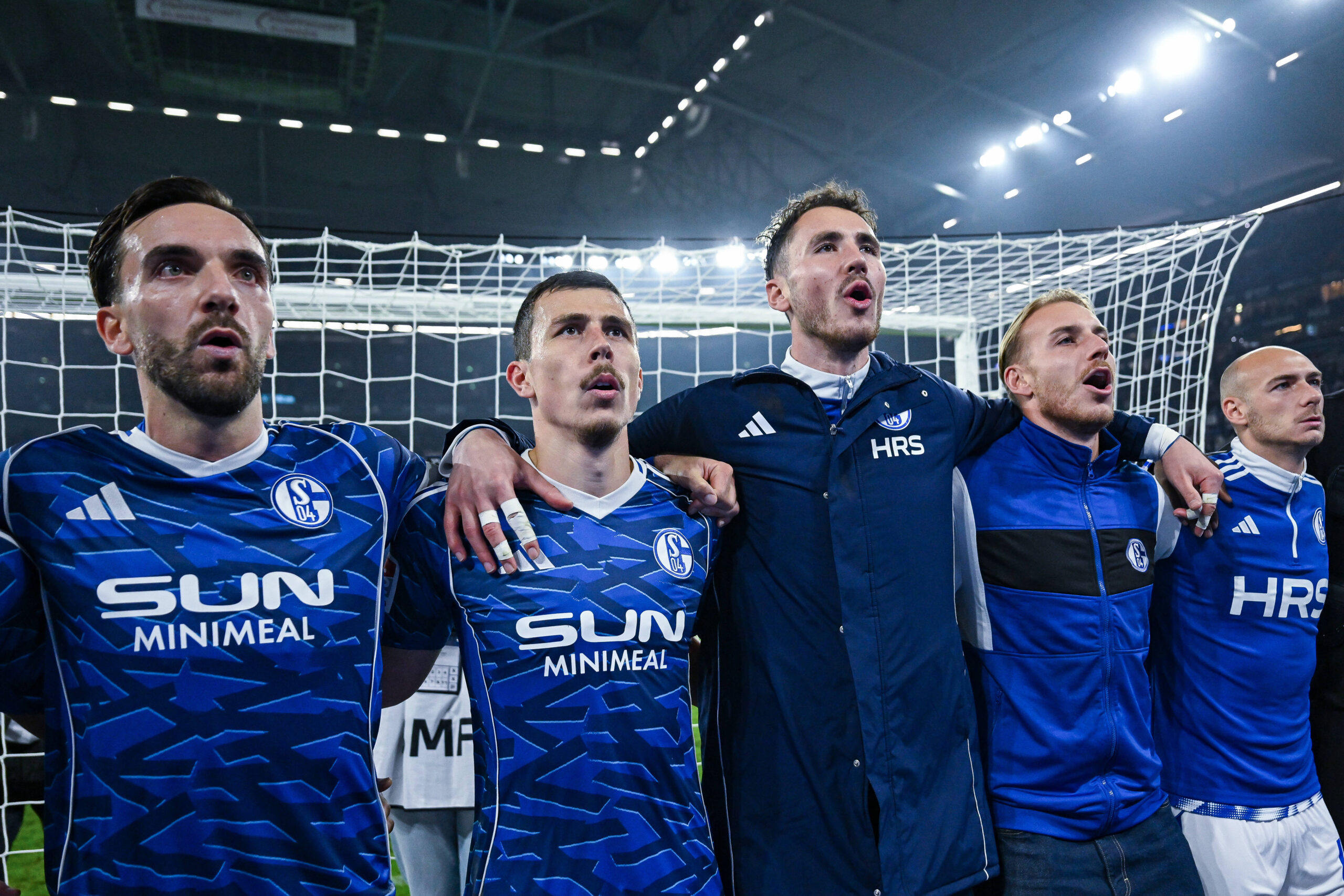 Kenan Karaman, Ron Schallenberg, Justin Heekeren, Timo Becker und Henning Matriciani