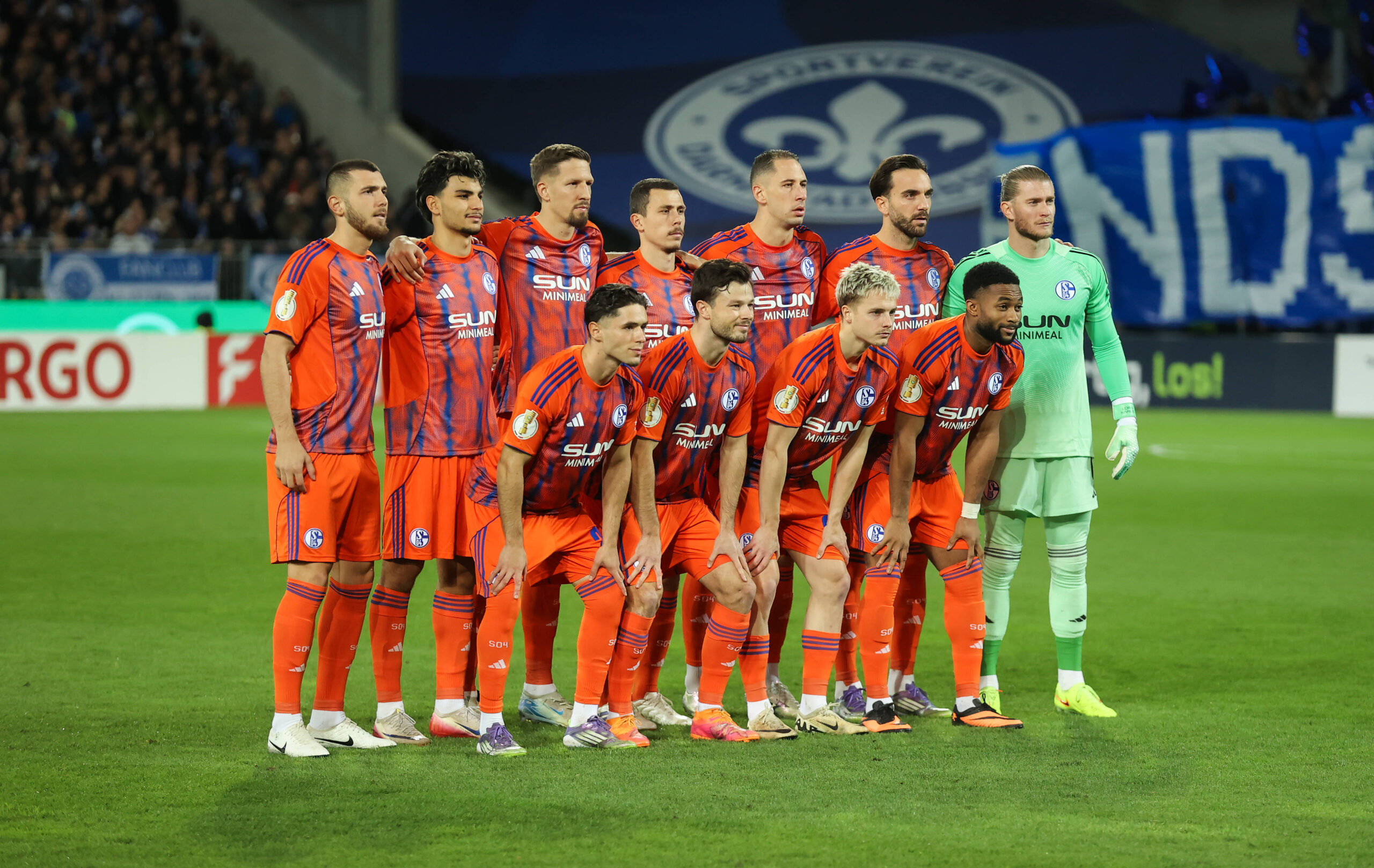 hinten von links: Hasan Kurucay, Mertcan Ayhan, Janik Bachmann, Ron Schallenberg, Nikola Katic, Kenan Karaman, Loris Karius, vorne von links: Soufiane El-Faouzi, Adrian Gantenbein, Finn Porath, Moussa Sylla