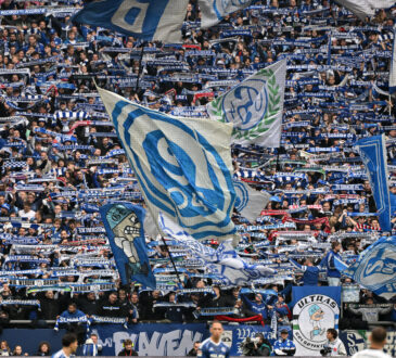 Stimmung in der Schalker Nordkurve