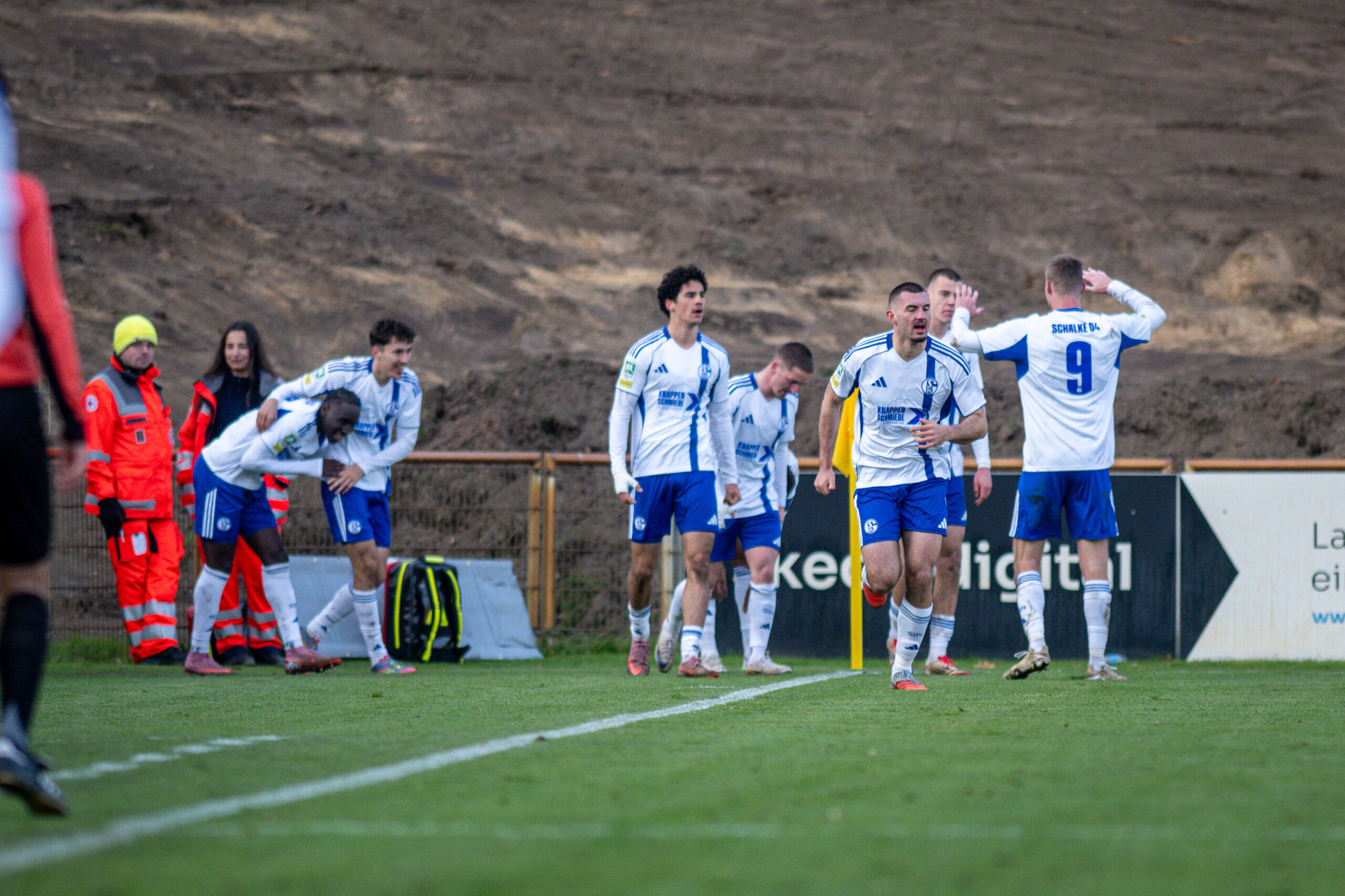 Fussball | Herren | Saison 2025-2026 | Regionalliga West | 16. Spieltag | 1.FC Bocholt vs. FC Schalke 04 U23