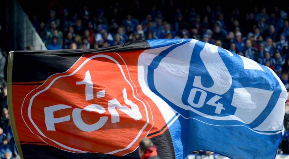 Logo Fahne Schalke Nürnberg