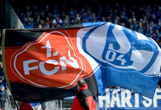 Logo Fahne Schalke Nürnberg