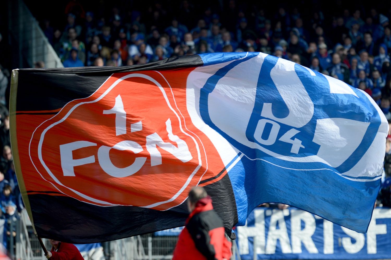 Logo Fahne Schalke Nürnberg